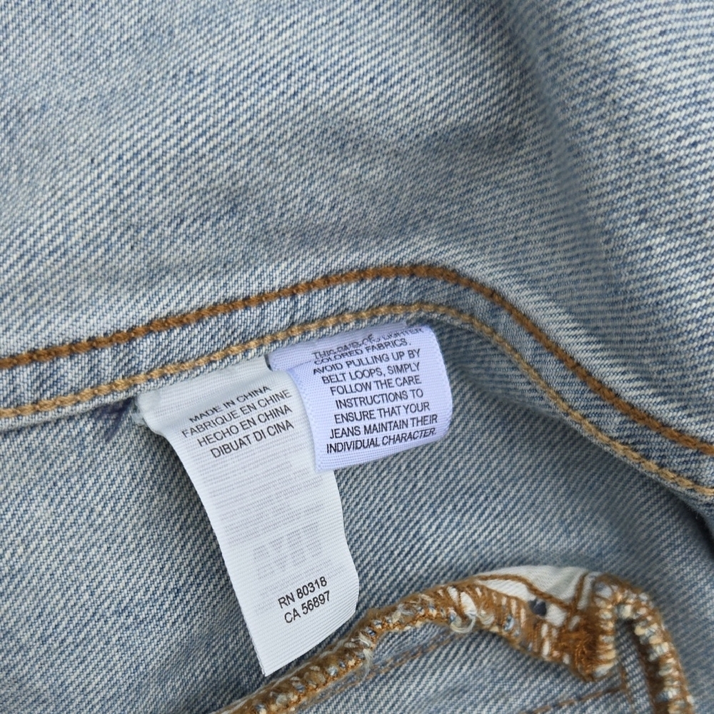 Lucky Brand Blue Denim Jean Jacket Timeless Style NWT XS - Picture 10 of 10